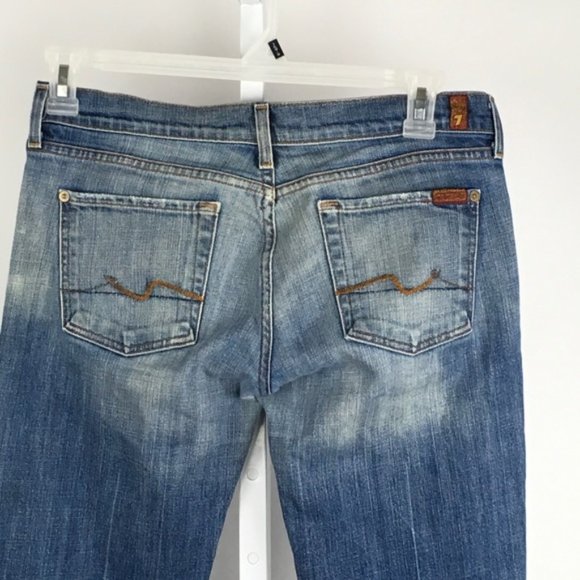 7  For All Mankind Nikita Bootcut Jeans 30x30 - Picture 1 of 5